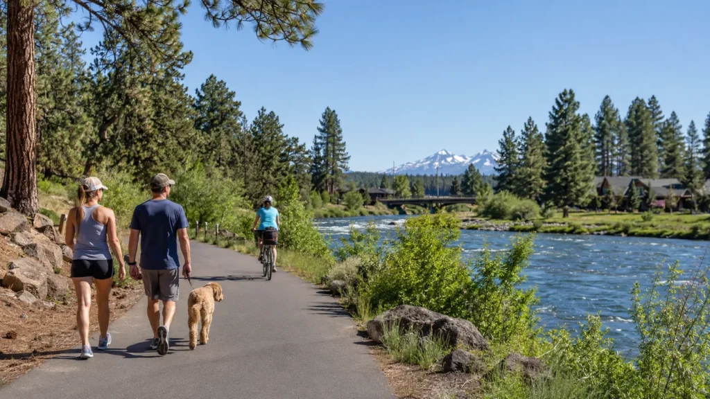 Outdoor lifestyle and slower pace in Bend Oregon for Seattle transplants