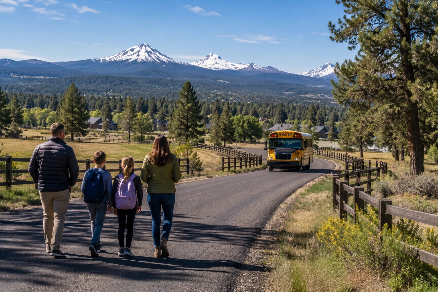 Families living in Tumalo Oregon with convenient access to Bend-area schools.