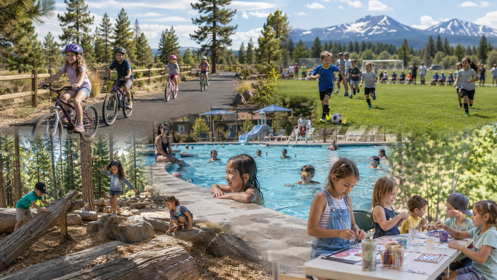 Youth sports and family activities in Bend, Oregon.